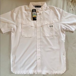 Under Armour HeatGear Short-Sleeve Button-Down